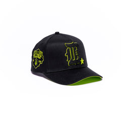 Dallas Highrise Neon Green & Black